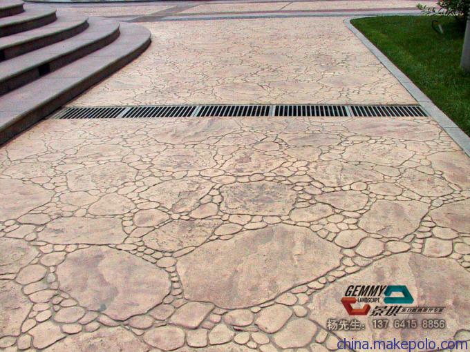 內(nèi)蒙古彩色藝術(shù)地坪路面工程 融合美學(xué)與功能的城市景觀新篇章